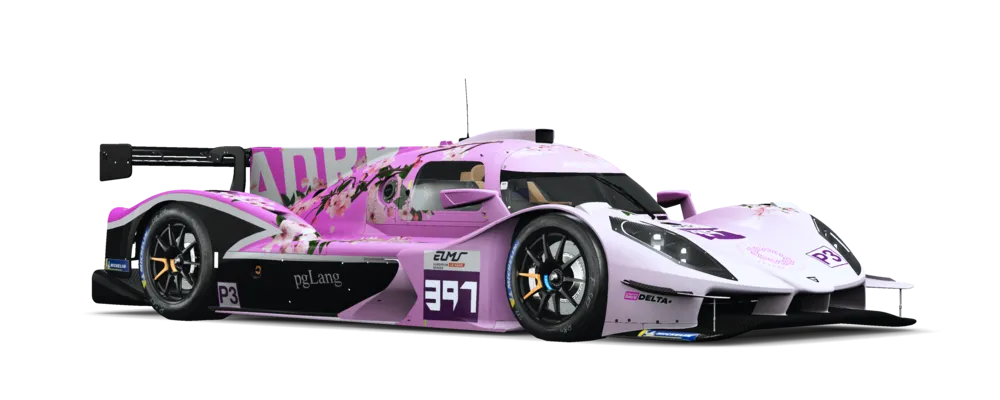 Cherry Blossom (Sakura) Ginetta LMP3 in ADRR livery