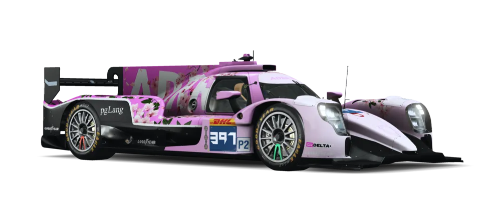 Cherry Blossom (Sakura) Oreca LMP2 in ADRR livery