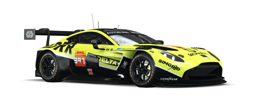 Aston Martin LMGT3 - Gridmasters in ADRR livery