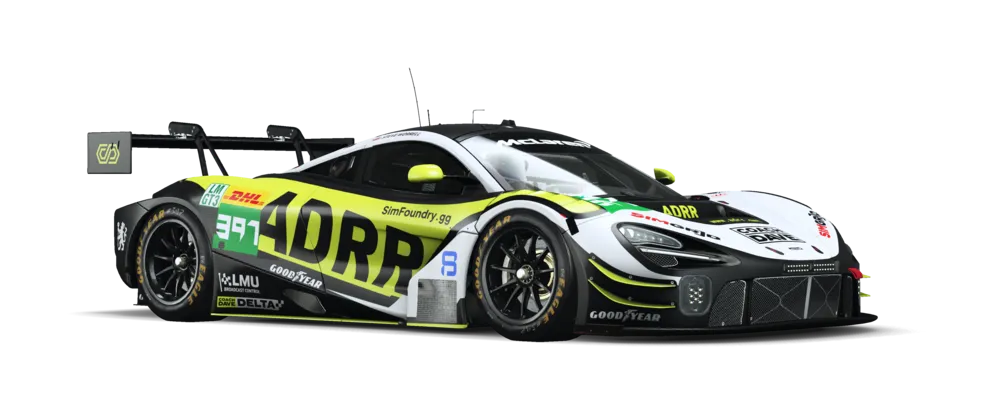 McLaren LMGT3 2026 - SW in ADRR livery