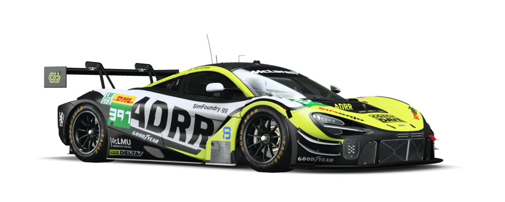 McLaren LMGT3 2026 - PG in ADRR livery