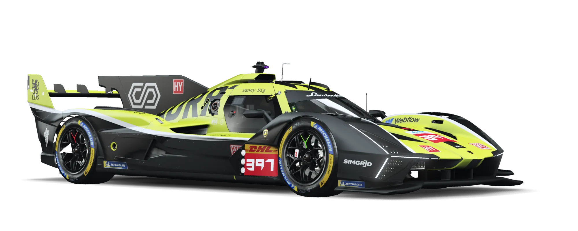 Lamborghini LMH in ADRR livery