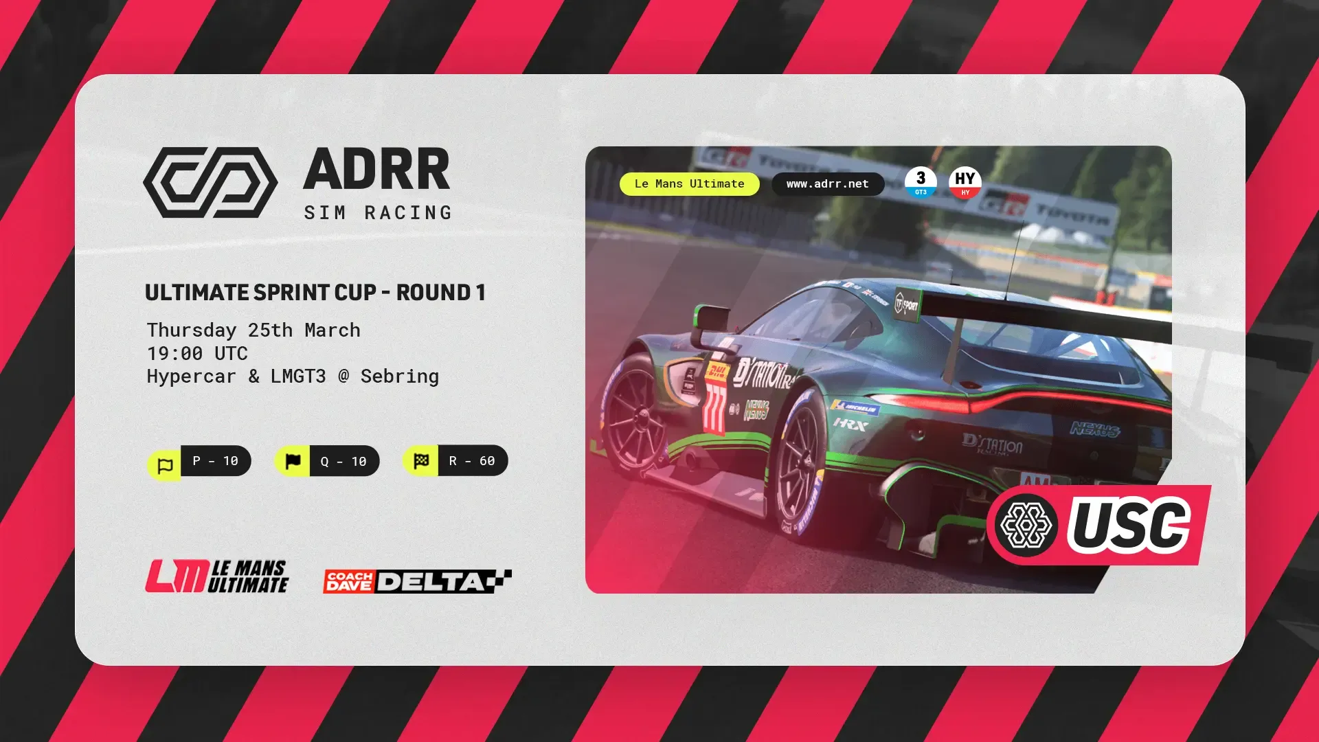 Ultimate Sprint Cup Round 1